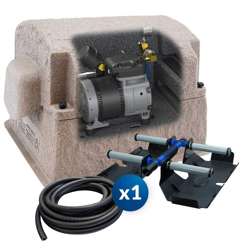 AirMax PS10 Pond Aeration System with 100' 3/8" weighted airline and 1 diffuser - 115V Shop For Large Ponds AirMax   