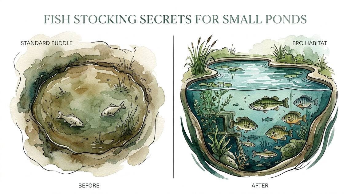 Fish Stocking Guide Fish Stocking Secrets For Small Ponds | American Aeration