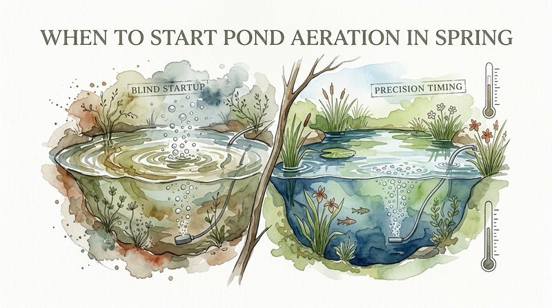 When To Start Pond Aeration In Spring | American Aeration