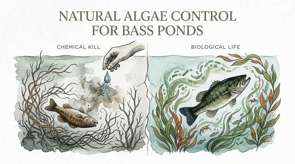 Natural Algae Control For Bass Ponds | American Aeration