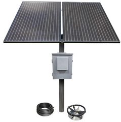 Solar Pond Aerator For Ponds Up To 1 Acre - 2 Panels Pond Aerators KLM Solutions