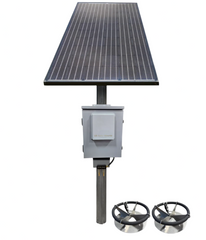 Solar Sub-Surface Pond Aerator For Up To 2 Acres - No Airline Pond Aerators KLM Solutions