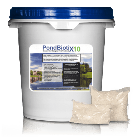 PondBiotix 10 Polar Blend- Premium Cold Water Pond Bacteria - 30 LBS Pond Treatments KLM Solutions   