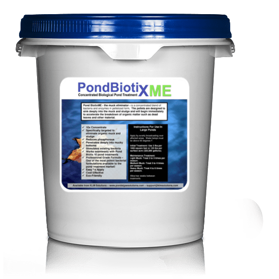 PondBiotix Me Muck Elimination Pellets - 30 LBS Pond Treatments KLM Solutions   