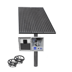 Solar Sub-Surface Pond Aerator For Up To 2 Acres - No Airline Pond Aerators KLM Solutions   