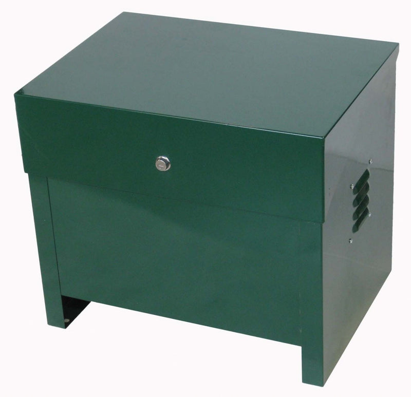Lockable Weatherproof Deluxe Steel Aeration Cabinet Pond Aerators Easy Pro   