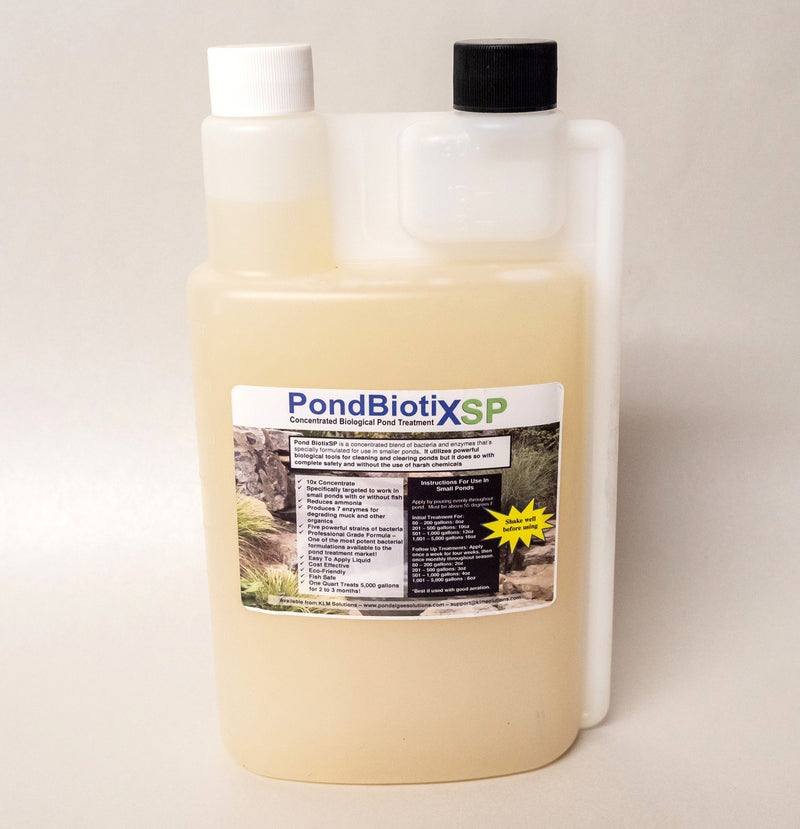 PondBiotix SP Small Pond Beneficial Bacteria Shop For Small Ponds KLM Solutions   