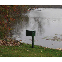 Sentinel 1/2 HP Aeration System with 3 Diffusers Shop For Large Ponds Easy Pro Sentinel with Pole Mount Cabinet 115v 